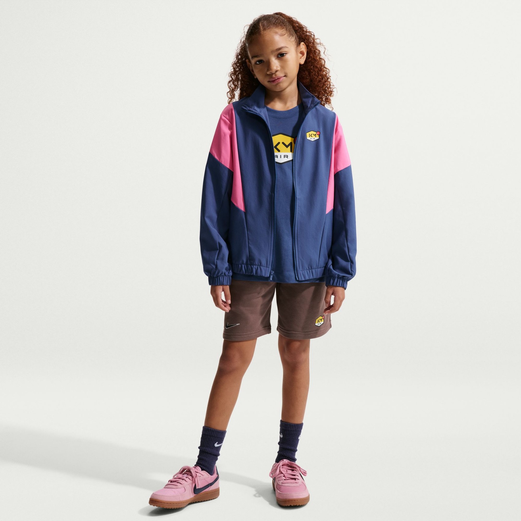 Mbappé Club Fleece Short Çocuk Kahverengi Şort