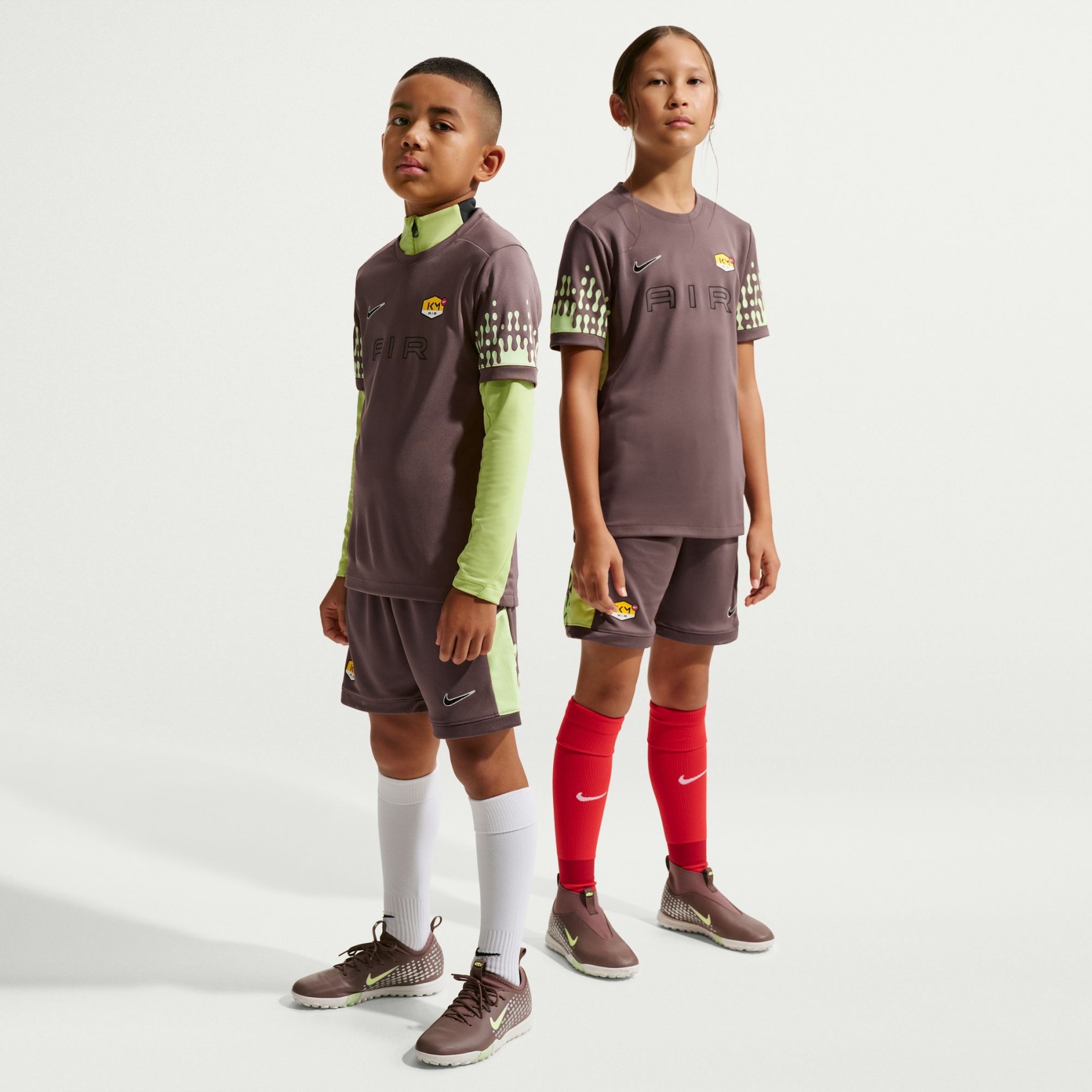 Mbappé Dri-FIT Academy Short Çocuk Kahverengi Şort