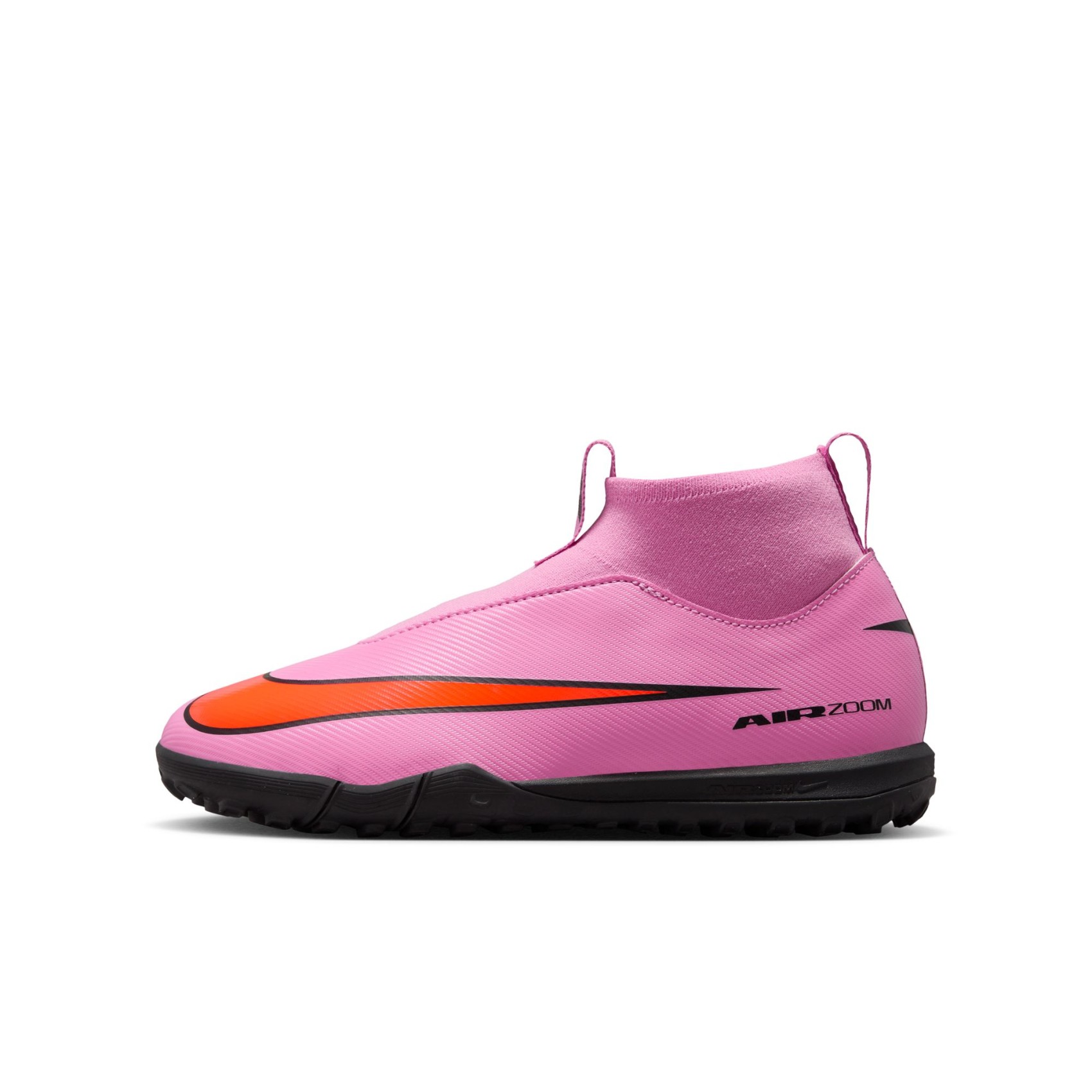 Mercurial Superfly 10 Academy Tf Çocuk Pembe Halı Saha Ayakkabısı