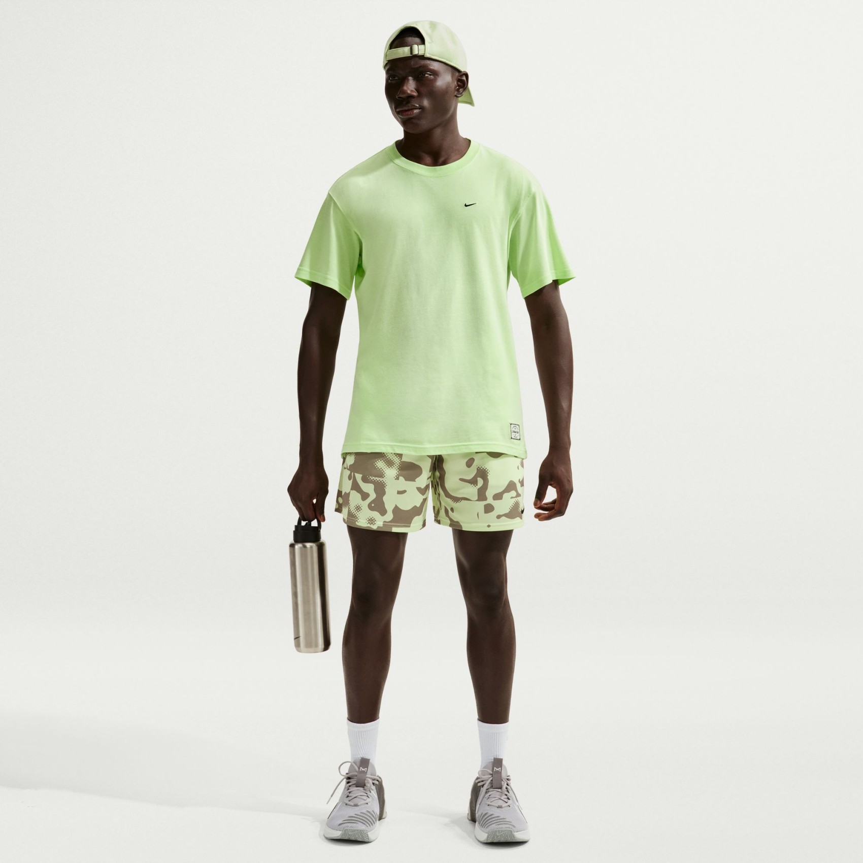 Nike N.A.C. Lse Tee Erkek Yeşil Tişört
