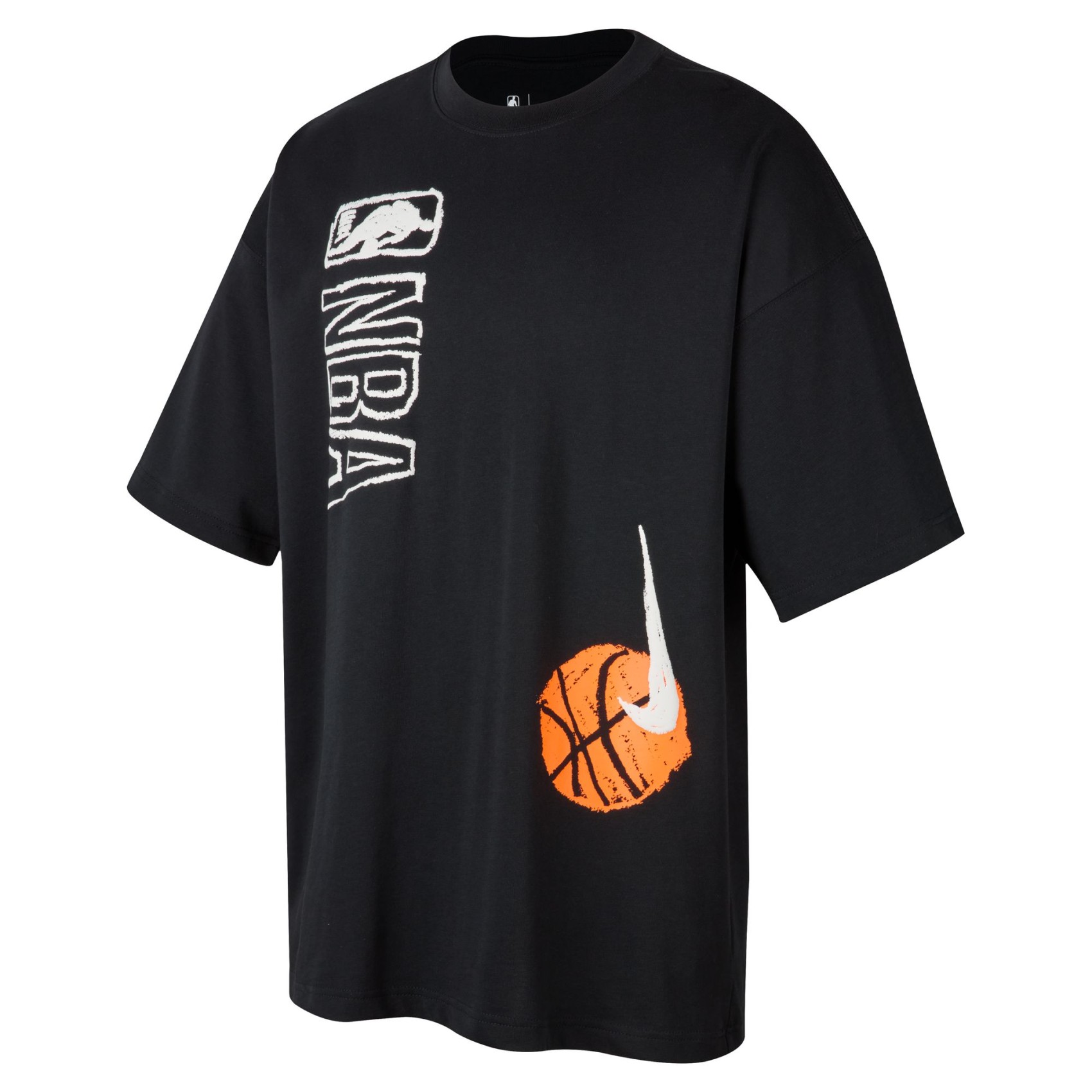 NBA T31 Ss Max90 Os Tee Erkek Siyah Tişört