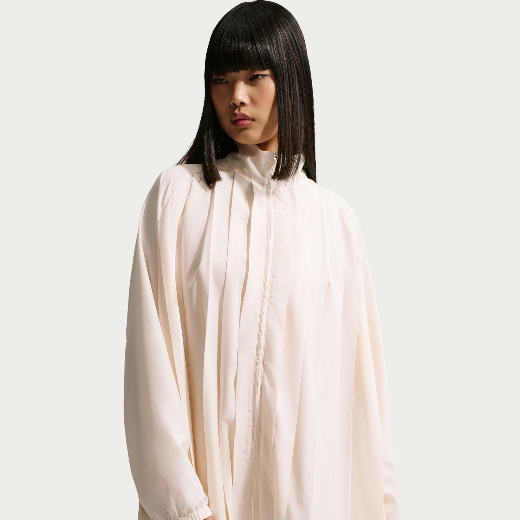 Nsw Ls Pleated Mini Dress Kadın Elbise