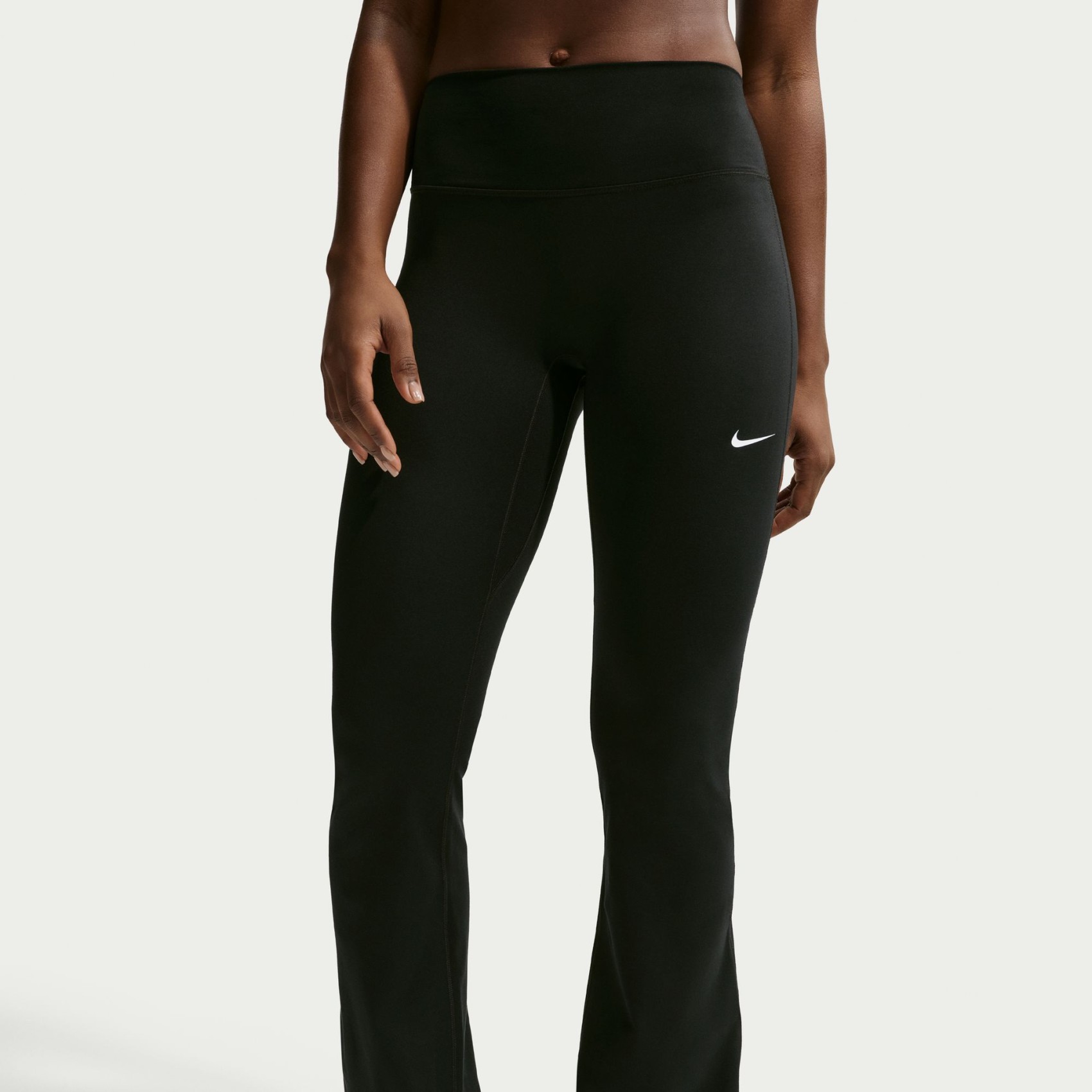 One Dri-FIT Hr Tight Flare Kadın Siyah Eşofman Altı
