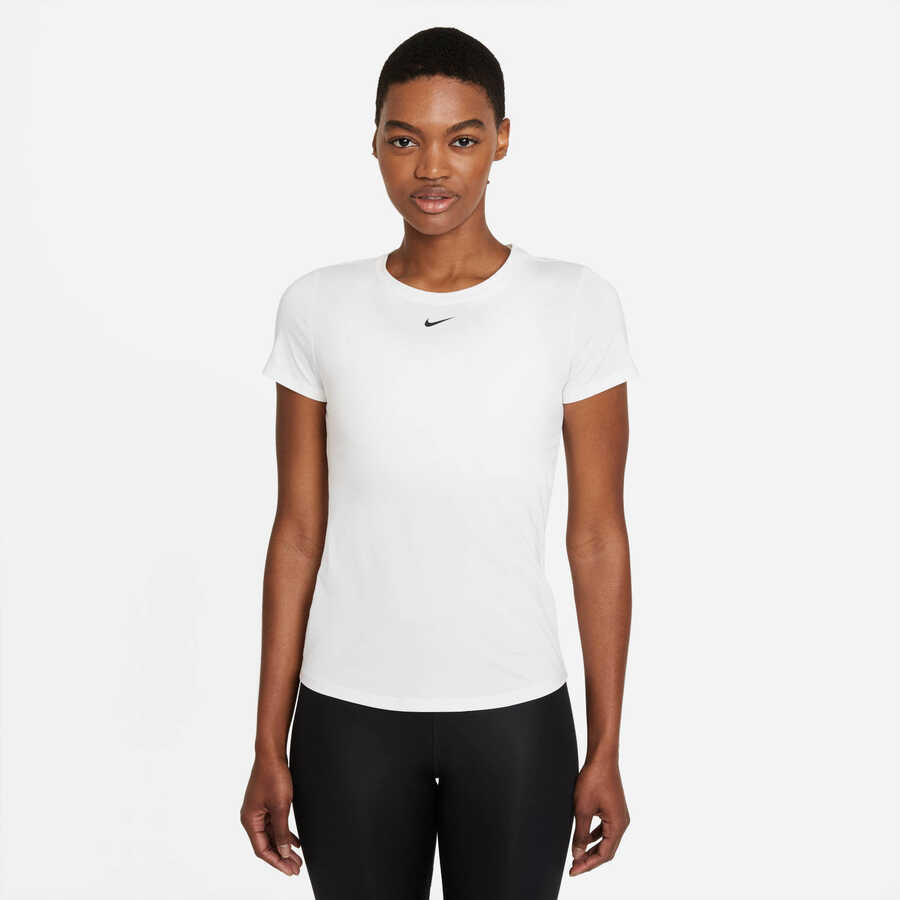 NIKE One Dri-FIT Short-Sleeve Slim Top Kadın Tişört NIKE One Dri-FIT Short-Sleeve Slim Top Kadın Tişört