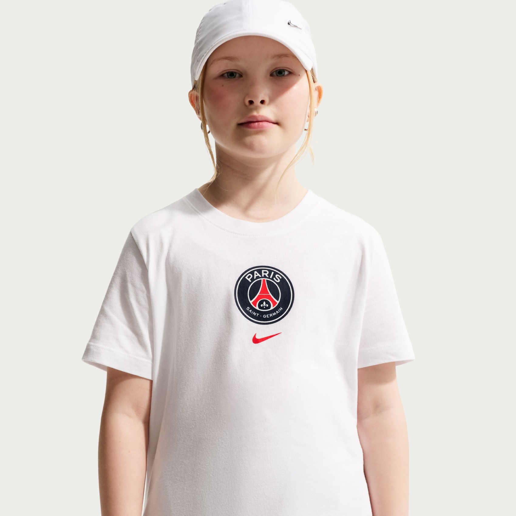 Paris Saint-Germain Crest Tee Çocuk Tişört
