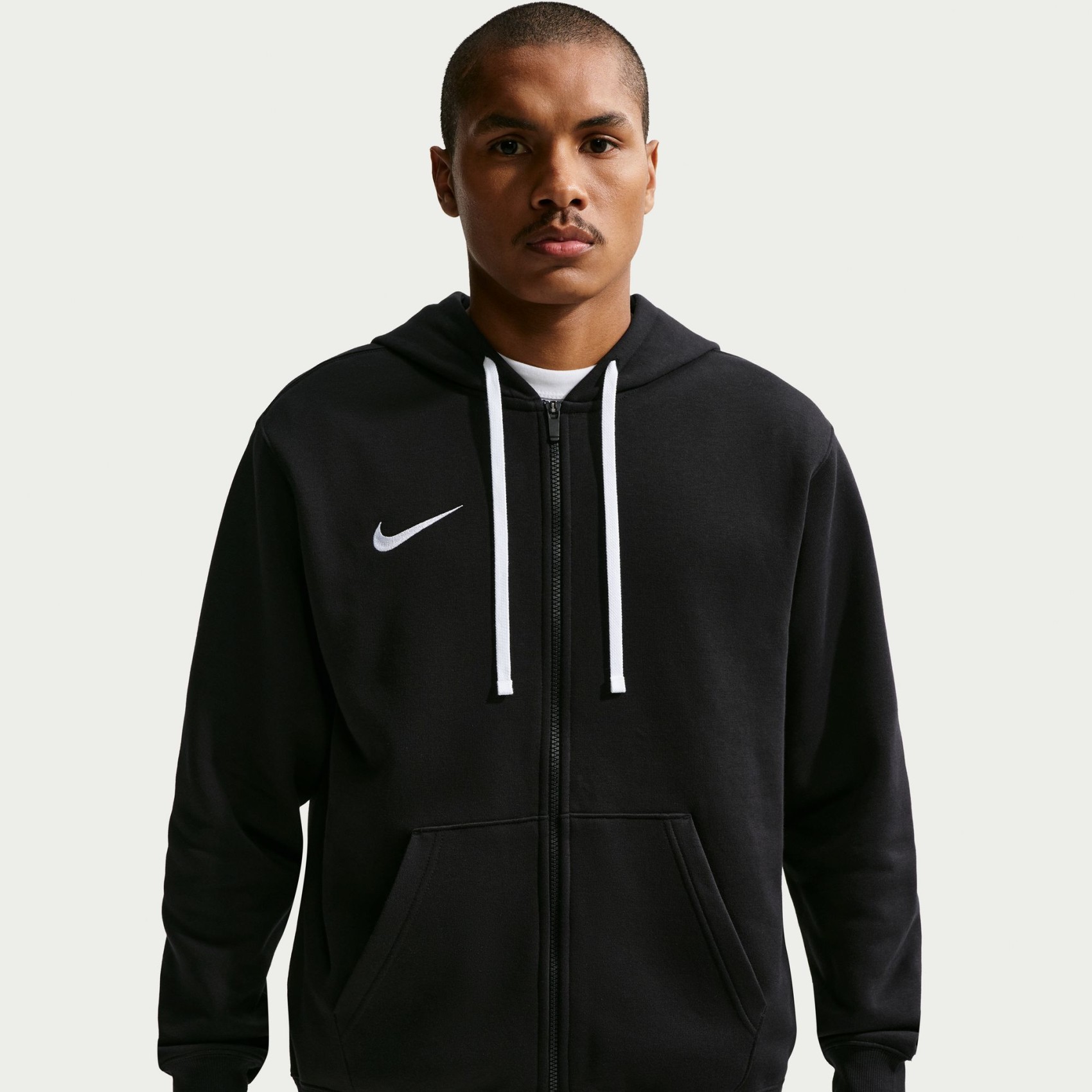 Park Fleece FZ Hoodie Erkek Siyah Sweatshirt