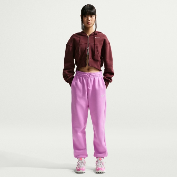 Nike Phoenix Fleece Hr Os Pant Kadın Pembe Eşofman Altı FZ5996-503
