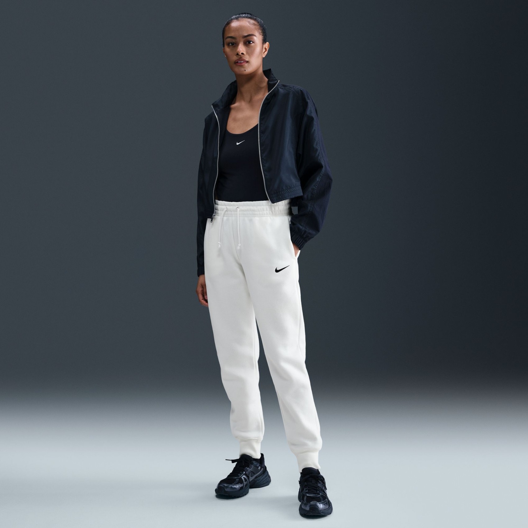 Phoenix Fleece MR Pant Kadın Bej Eşofman Altı