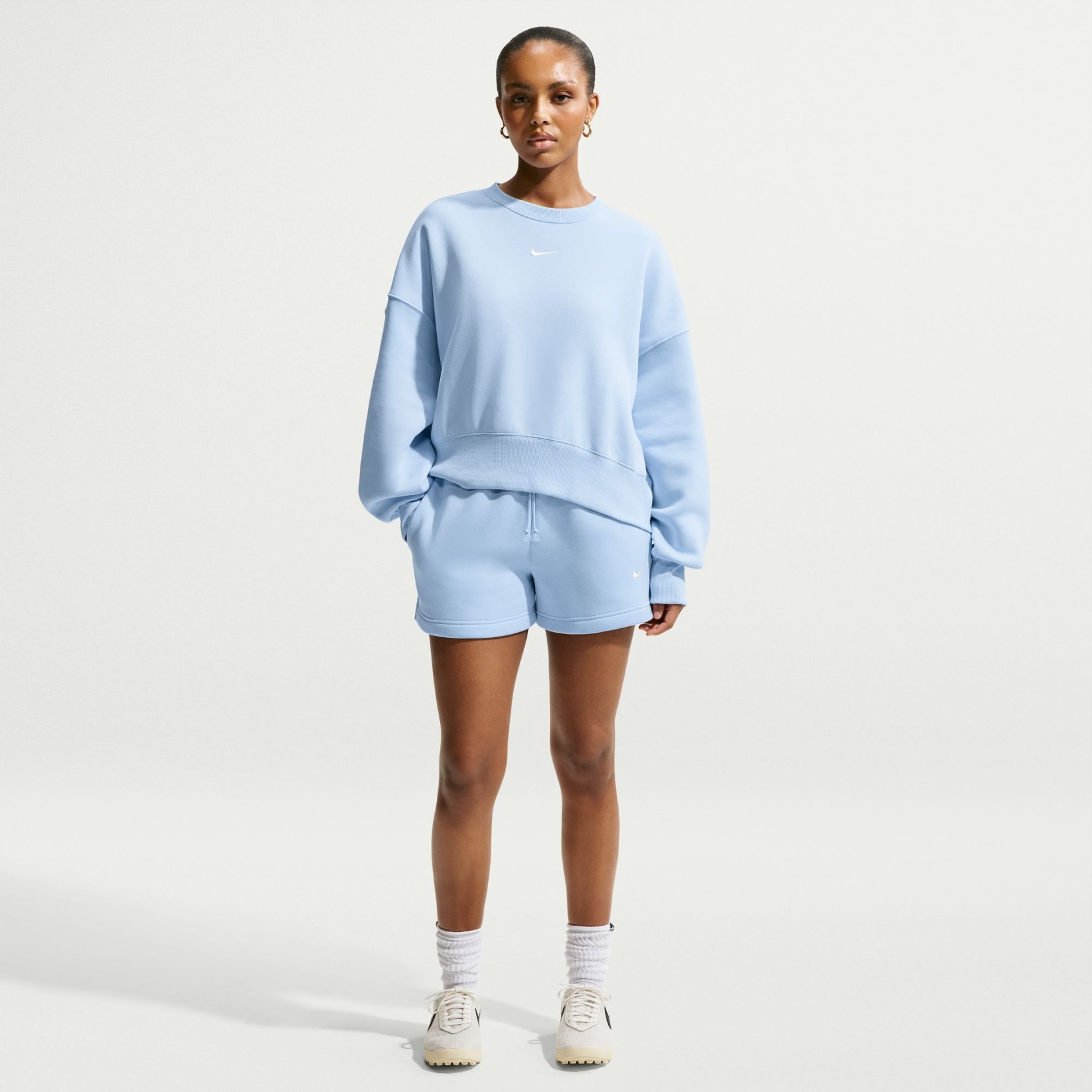 Phoenix Fleece Mr Std 4" Short Kadın Mavi Şort