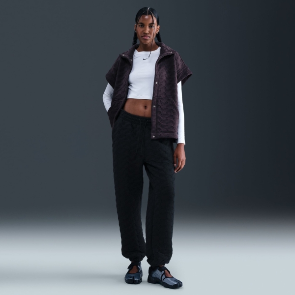 Nike Phoenix Fleece Os AOJ Vest Kadın Mor Yelek HV2785-540