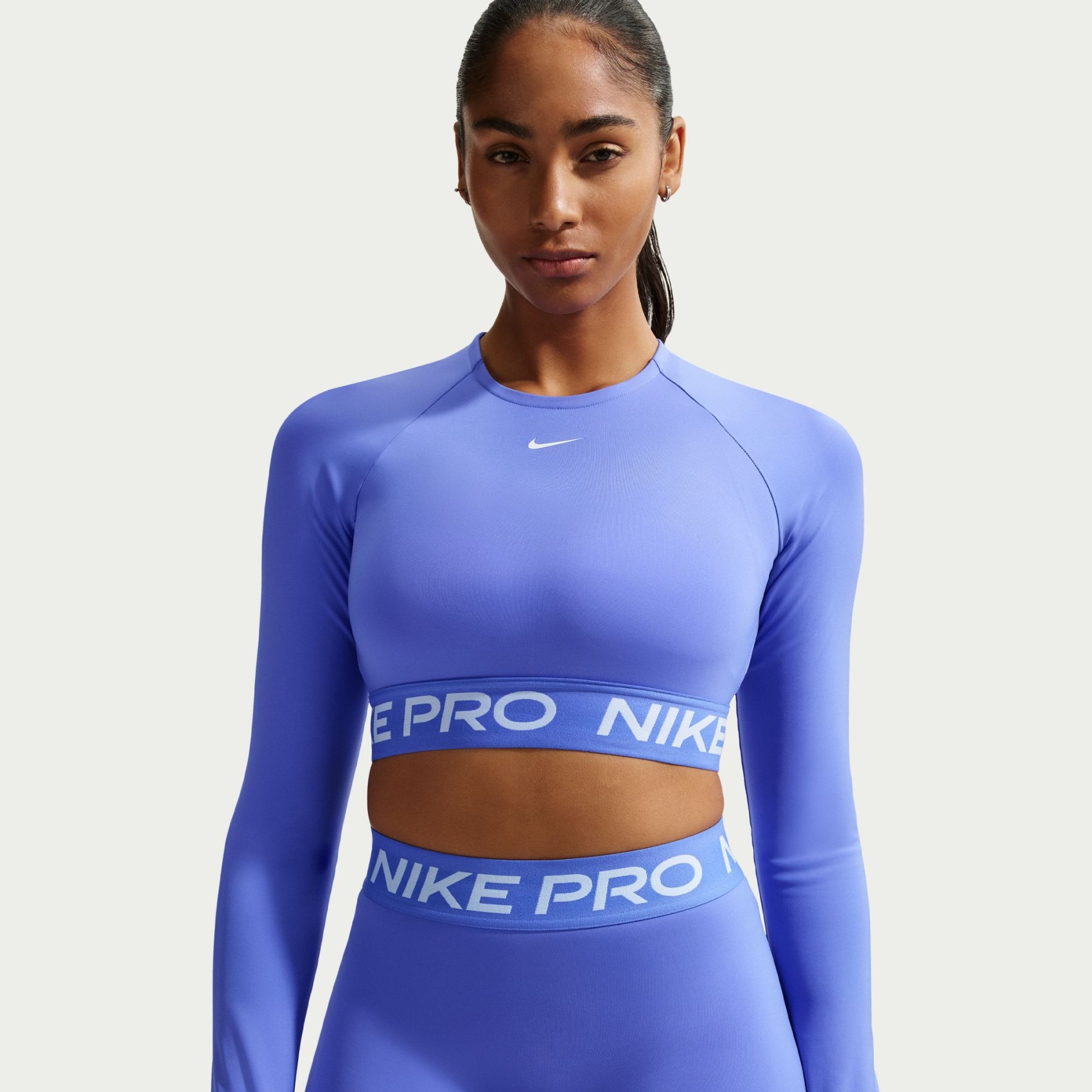 Nike Pro Dri-FIT 365 Crop Ls Kadın Sweatshirt