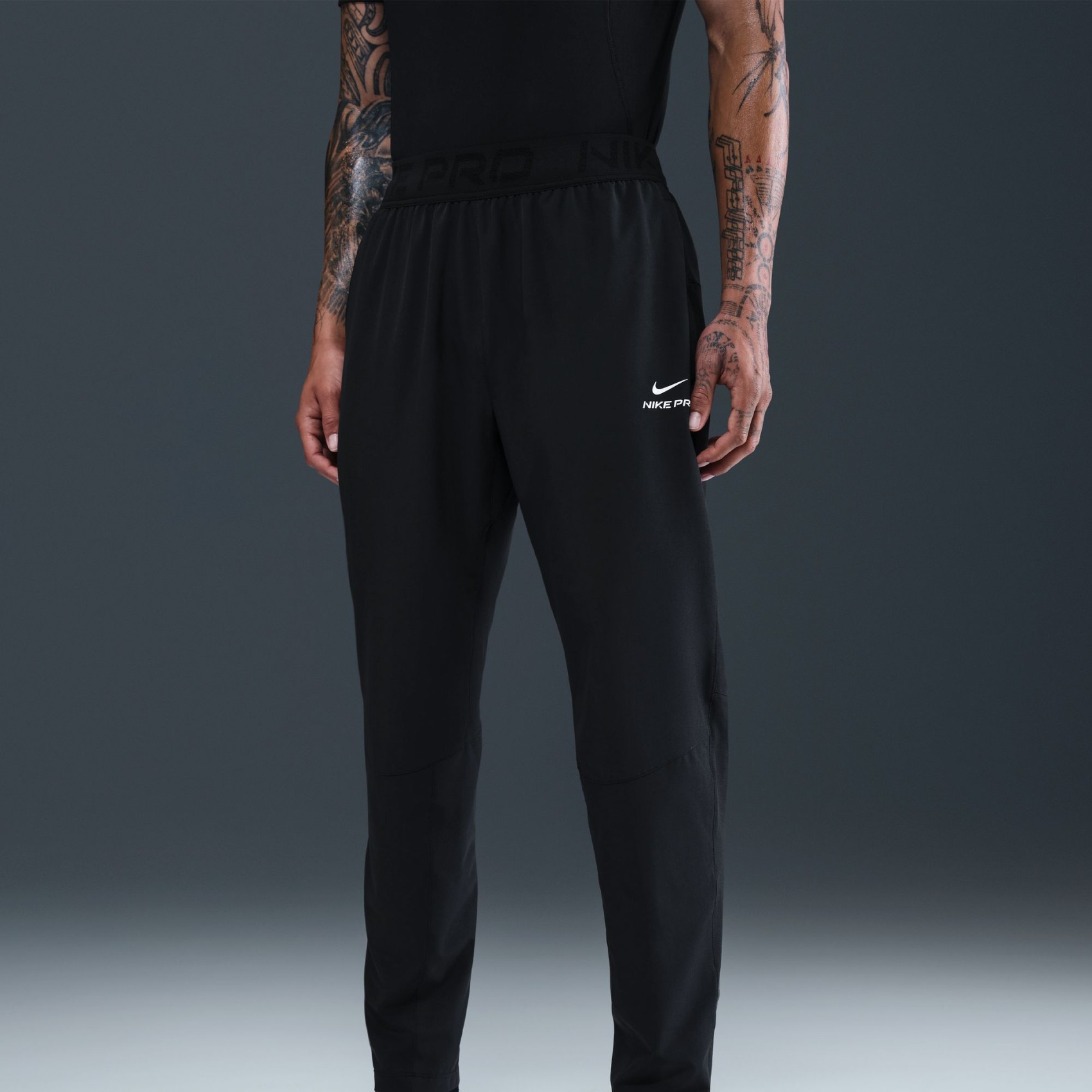 Nike Pro Dri-FIT Pant Erkek Siyah Eşofman Altı