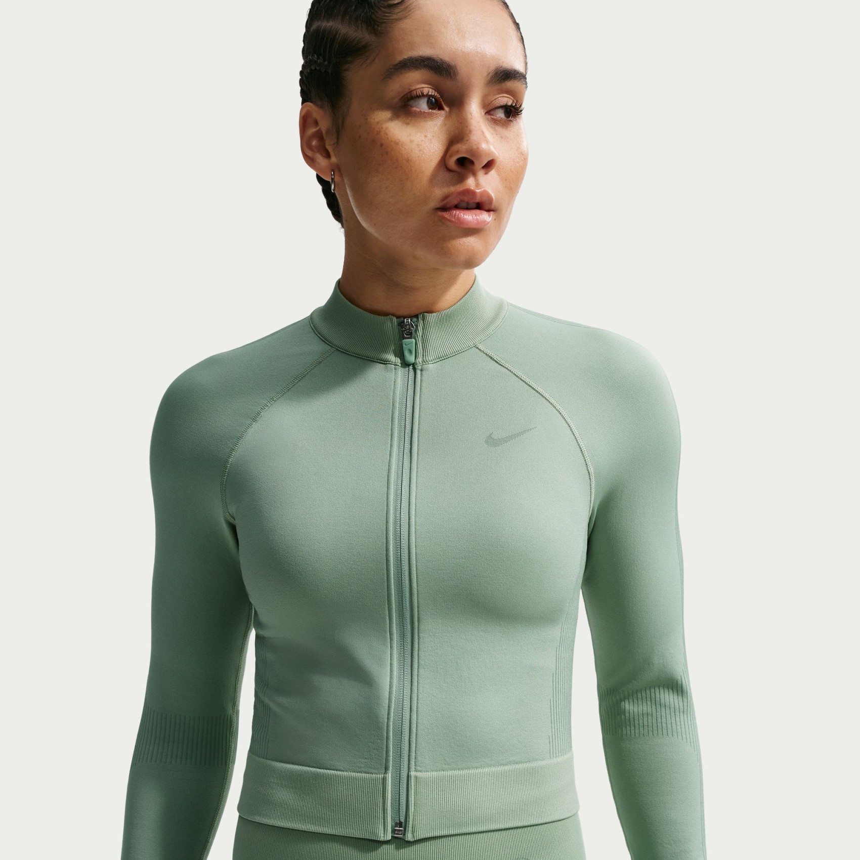 Nike Pro Dri-FIT Seamless Fz Midlayer Kadın Sweatshirt