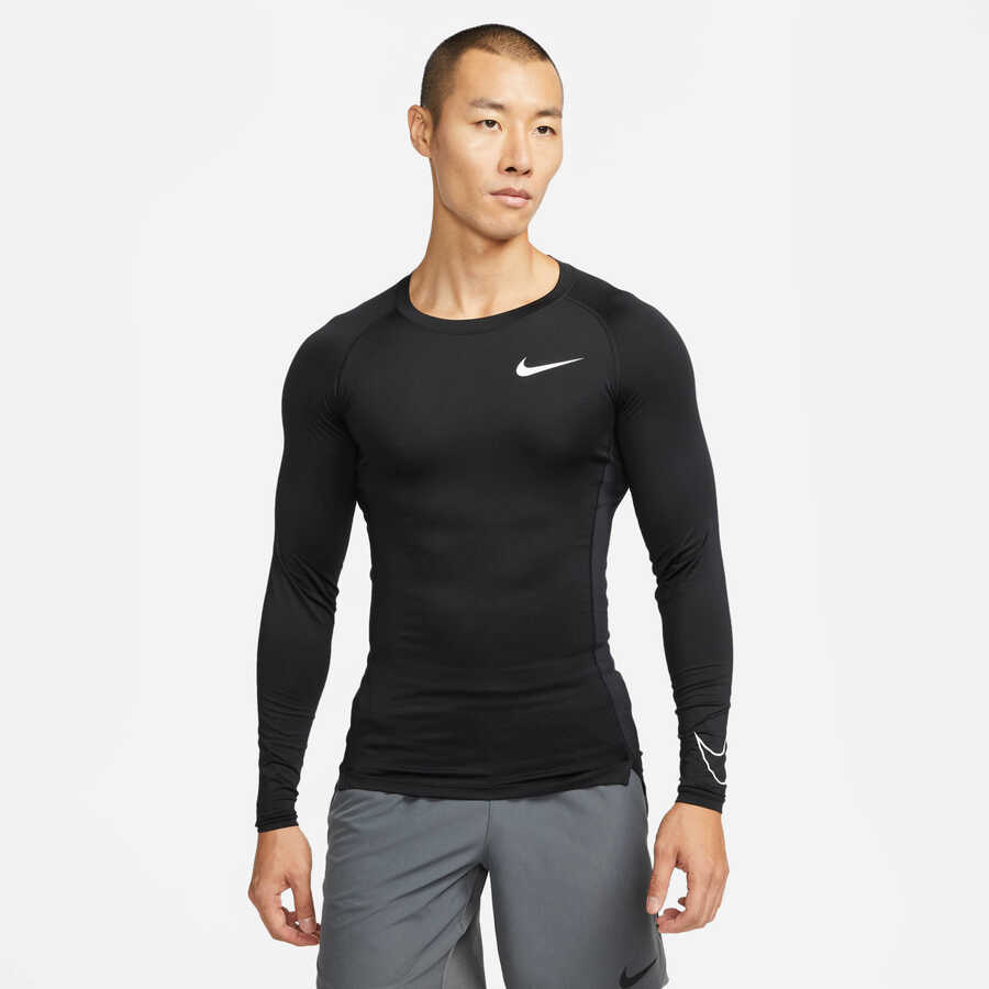 NIKE Pro Dri-FIT Tight Top Long Sleeve Erkek Sweatshirt NIKE Pro Dri-FIT Tight Top Long Sleeve Erkek Sweatshirt