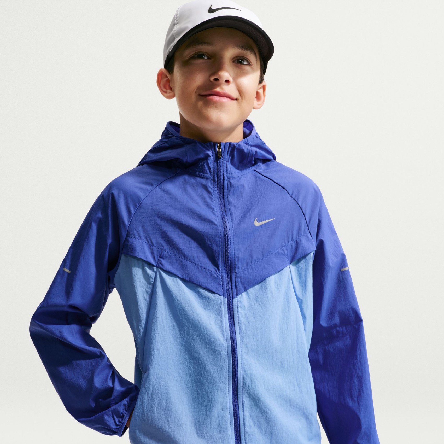 Repel Stride Jacket Çocuk Mavi Ceket