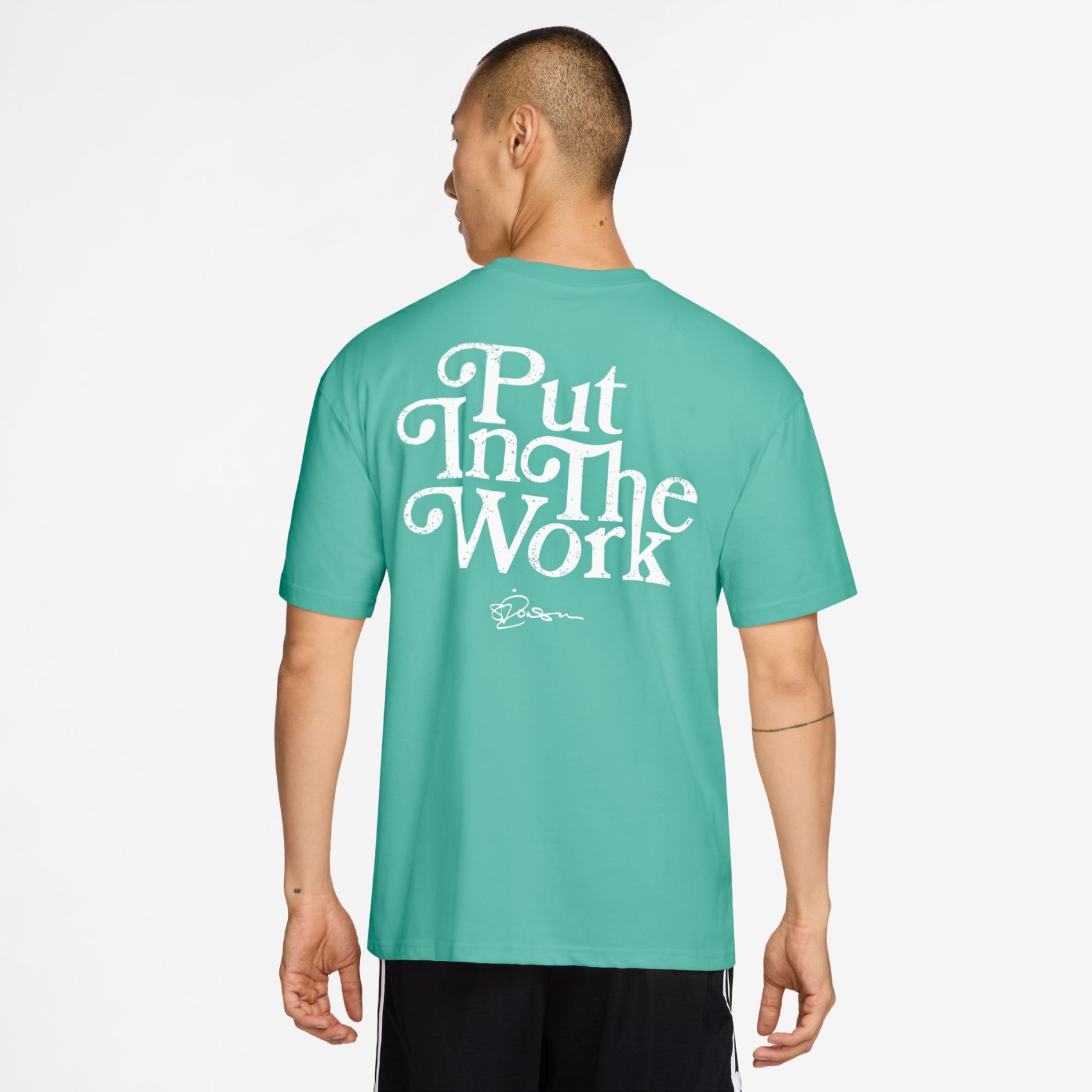 Sabrina Put In Work Dri-FIT Tee Erkek Yeşil Tişört