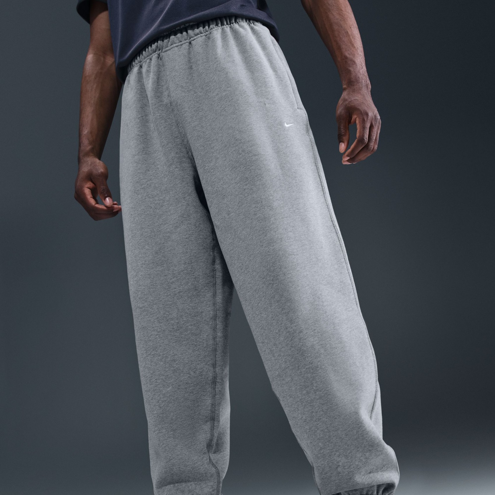 Solo Swoosh Bb Cf Pant Erkek Gri Eşofman Altı