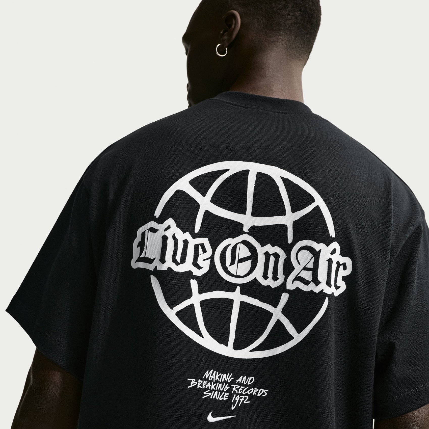 Solo Swoosh Tee Gpx Erkek Siyah Tişört