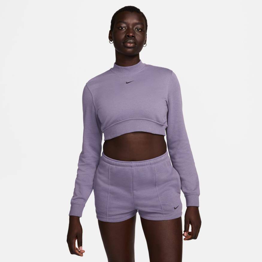 Nike Sportswear Chill French Terry Crop Crew Kadın Sweatshirt