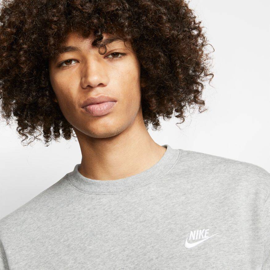 Nike Sportswear Club Fleece Crew Erkek Sweatshirt