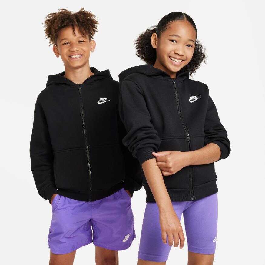 NSW Club Fleece Hoodie Fz Ls  Çocuk Sweatshirt