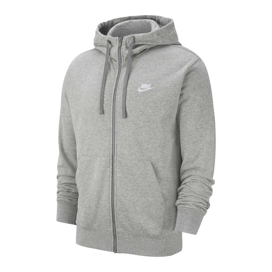 Nike Sportswear Club Hoodie Full-Zip French Terry Erkek Sweatshirt