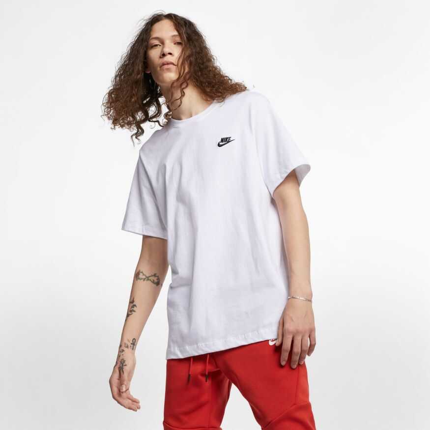 NSW Club Tee Beyaz Erkek Tişört
