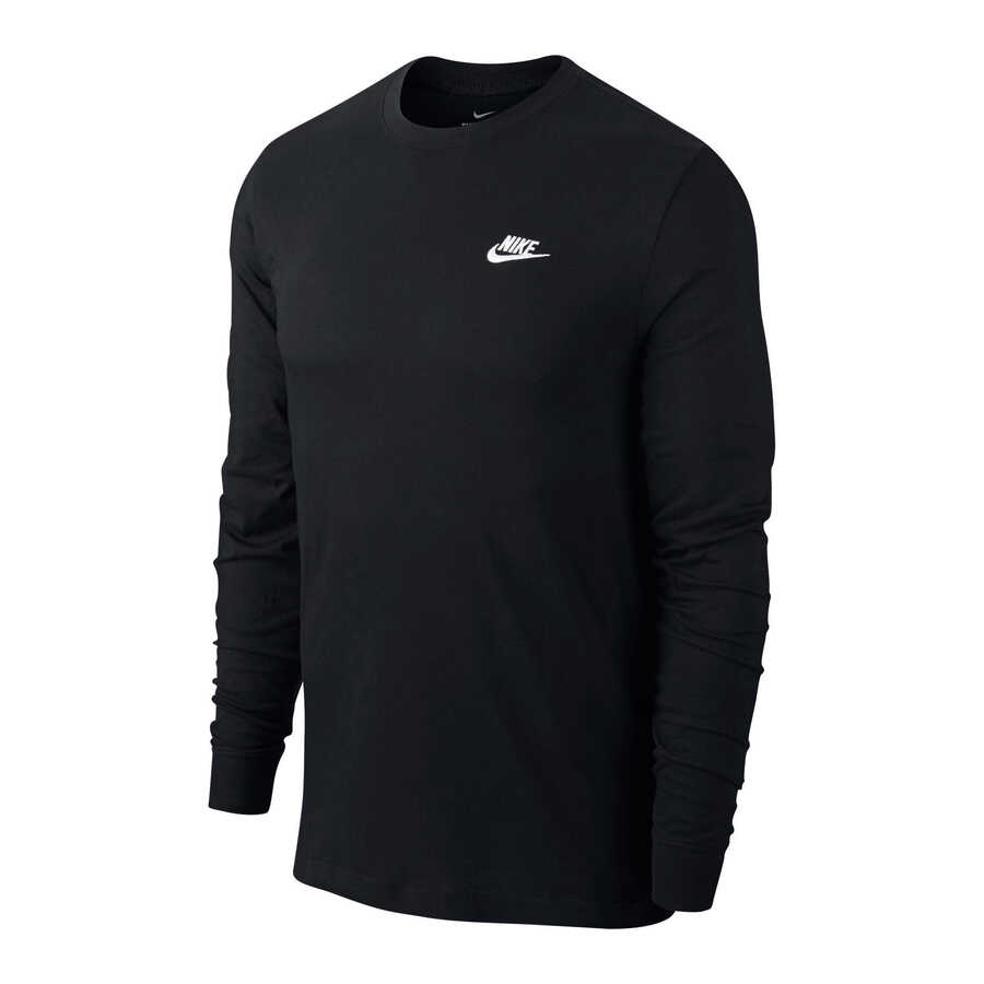 NIKE Nike Sportswear Club Tee Long-Sleeve Erkek Sweatshirt NIKE Nike Sportswear Club Tee Long-Sleeve Erkek Sweatshirt