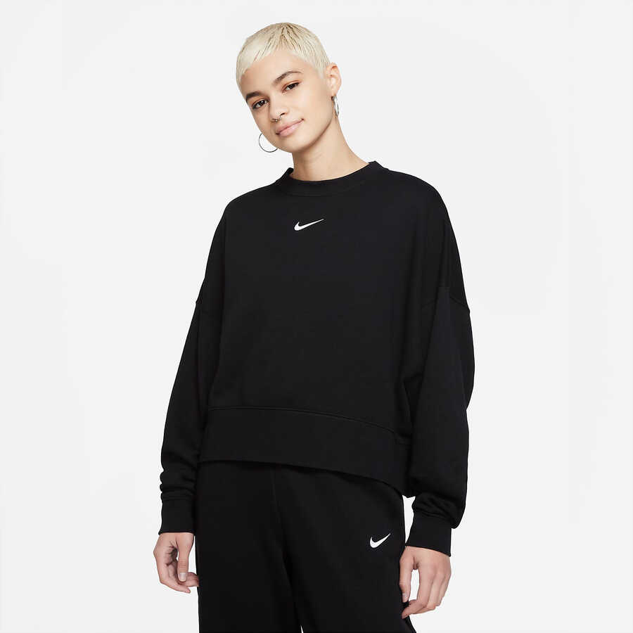 Nike Sportswear Essential Collection Fleece Oversized Crew Kadın Sweatshirt