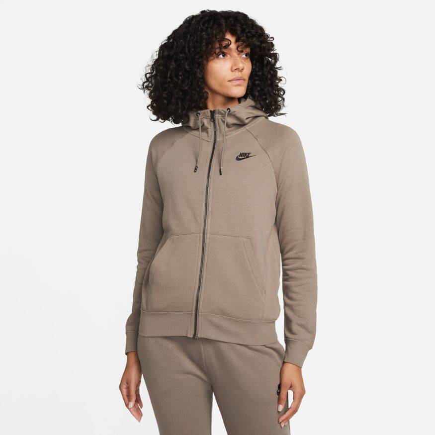 Nike Sportswear Essentials Fleece Full Zip Hoodie Kadın Sweatshirt