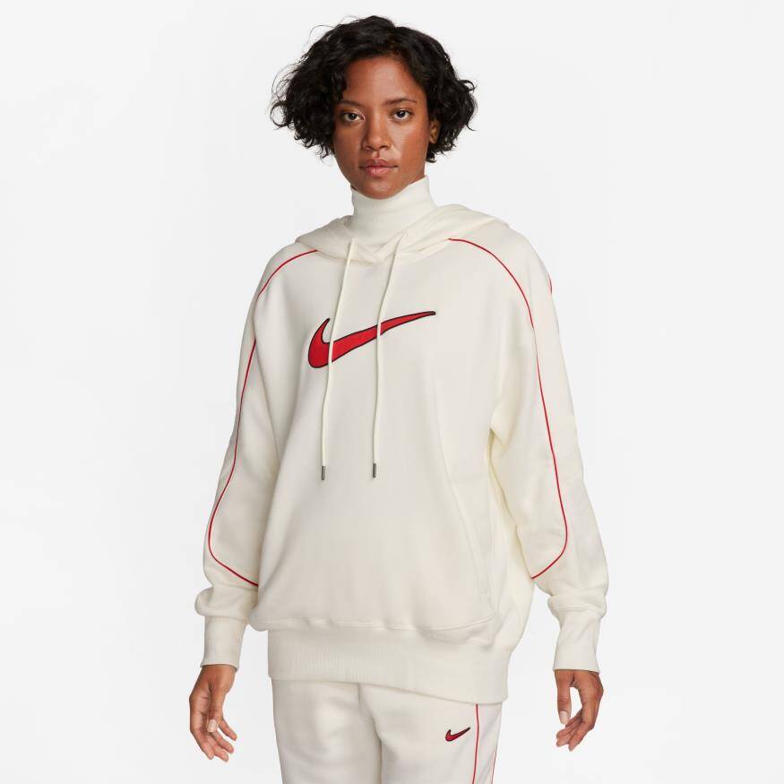 Nike Sportswear Fleece Os Pullover Hoodie Kadın Sweatshirt