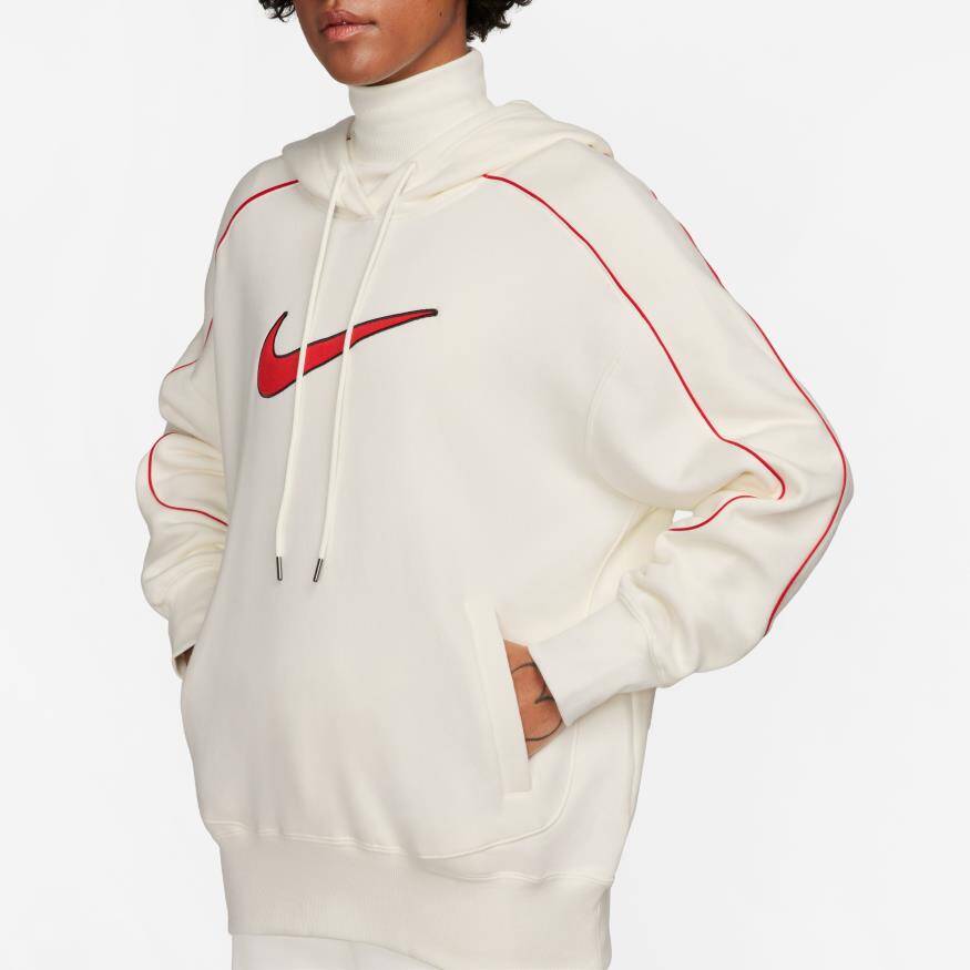 Nike Sportswear Fleece Os Pullover Hoodie Kadın Sweatshirt