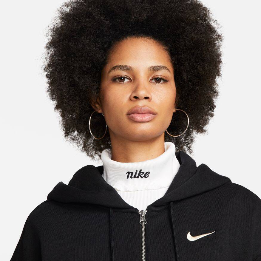 Nike Sportswear Phoenix Fleece Full Zip Oversized Hoodie Kadın Sweatshirt