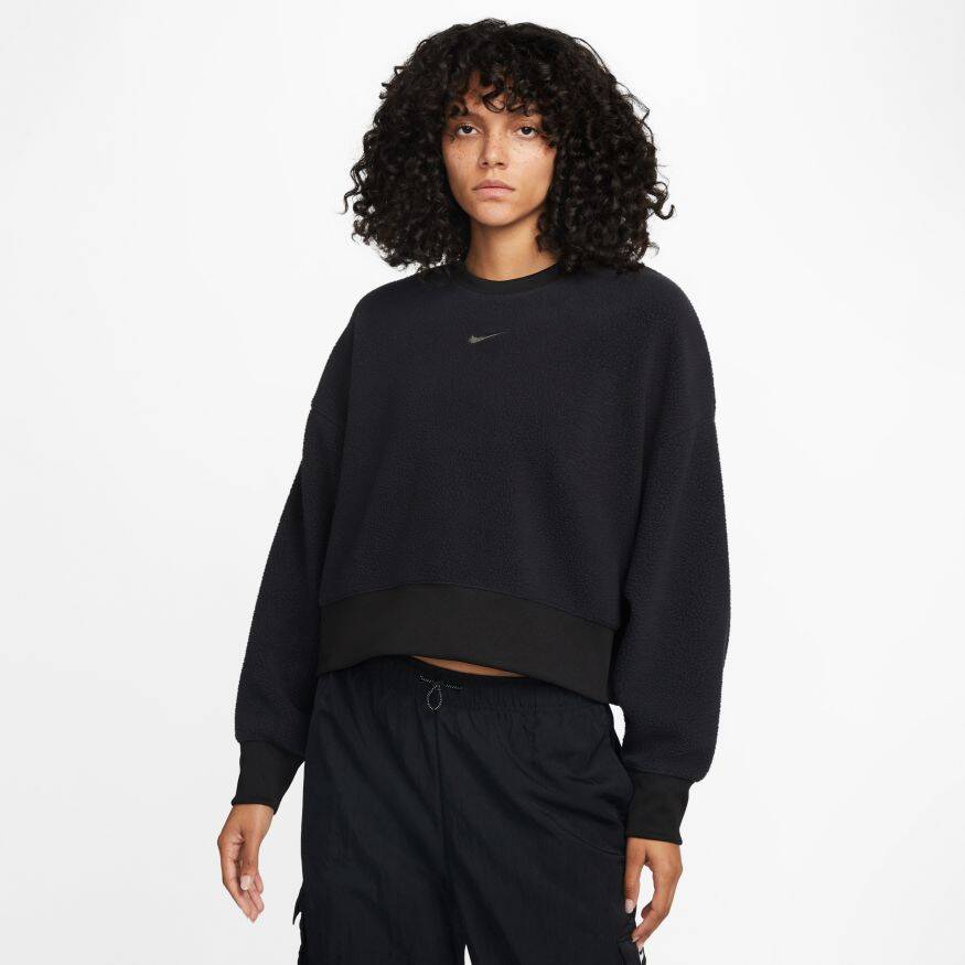 Nike Sportswear Plush Mod Crop Crew Kadın Sweatshirt