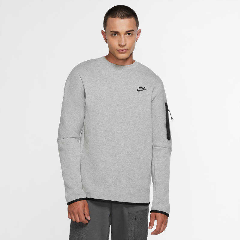 Nike Sportswear Tech Fleece Crew Erkek Sweatshirt