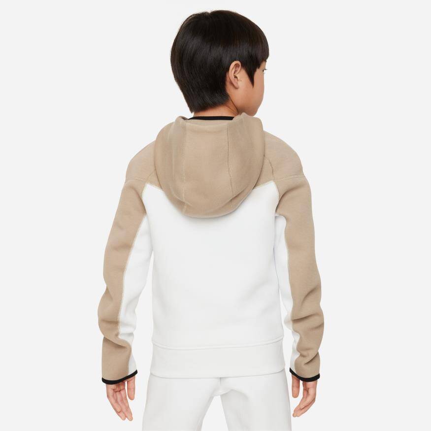 Nike sportswear tech fleece beige clearance