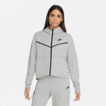 NIKE - Nike Sportswear Tech Fleece Windrunne Essential Full-Zip Hoodie Kadın Sweatshirt