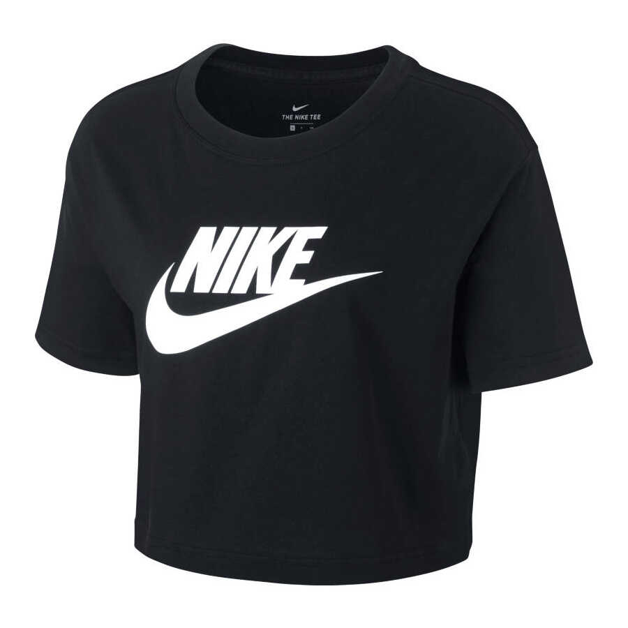 NIKE Nike Sportswear Tee Essential Crop Icon Futura Kadın Tişört
