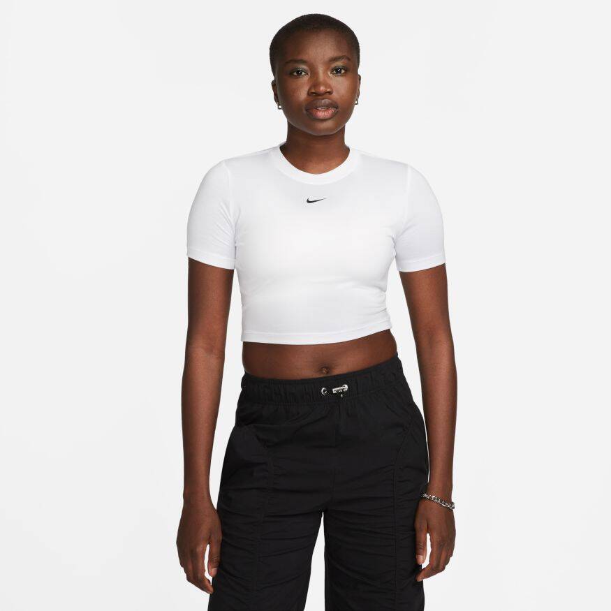 Nike Sportswear Tee Essential Slim Crop Kadın Tişört