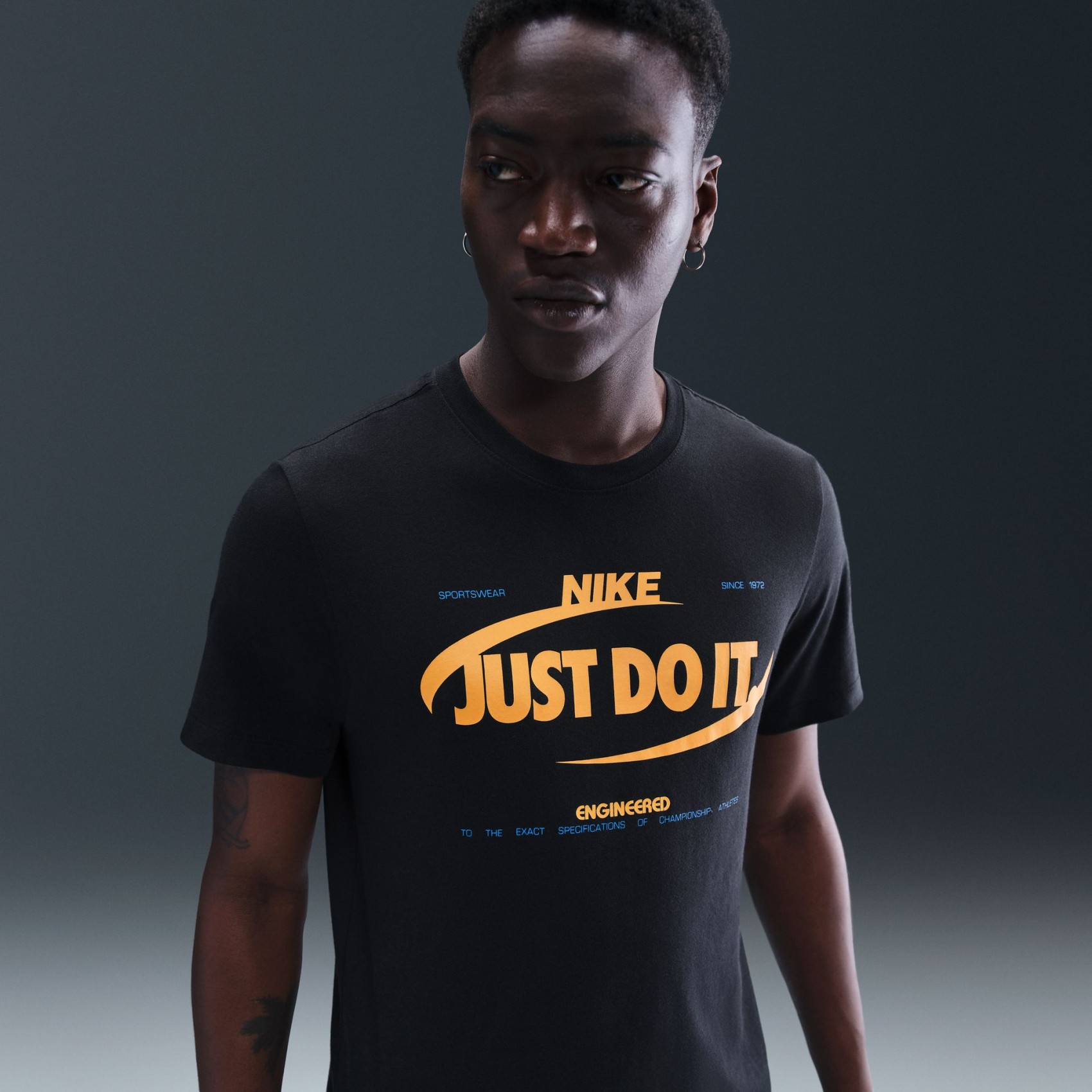 Nike Sportswear Tee Jdi Erkek Siyah Tişört