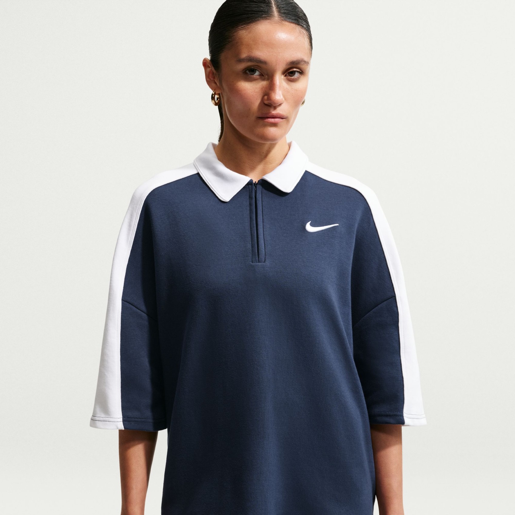 Ss Polo Top Tshirt Kadın Mavi Tişört