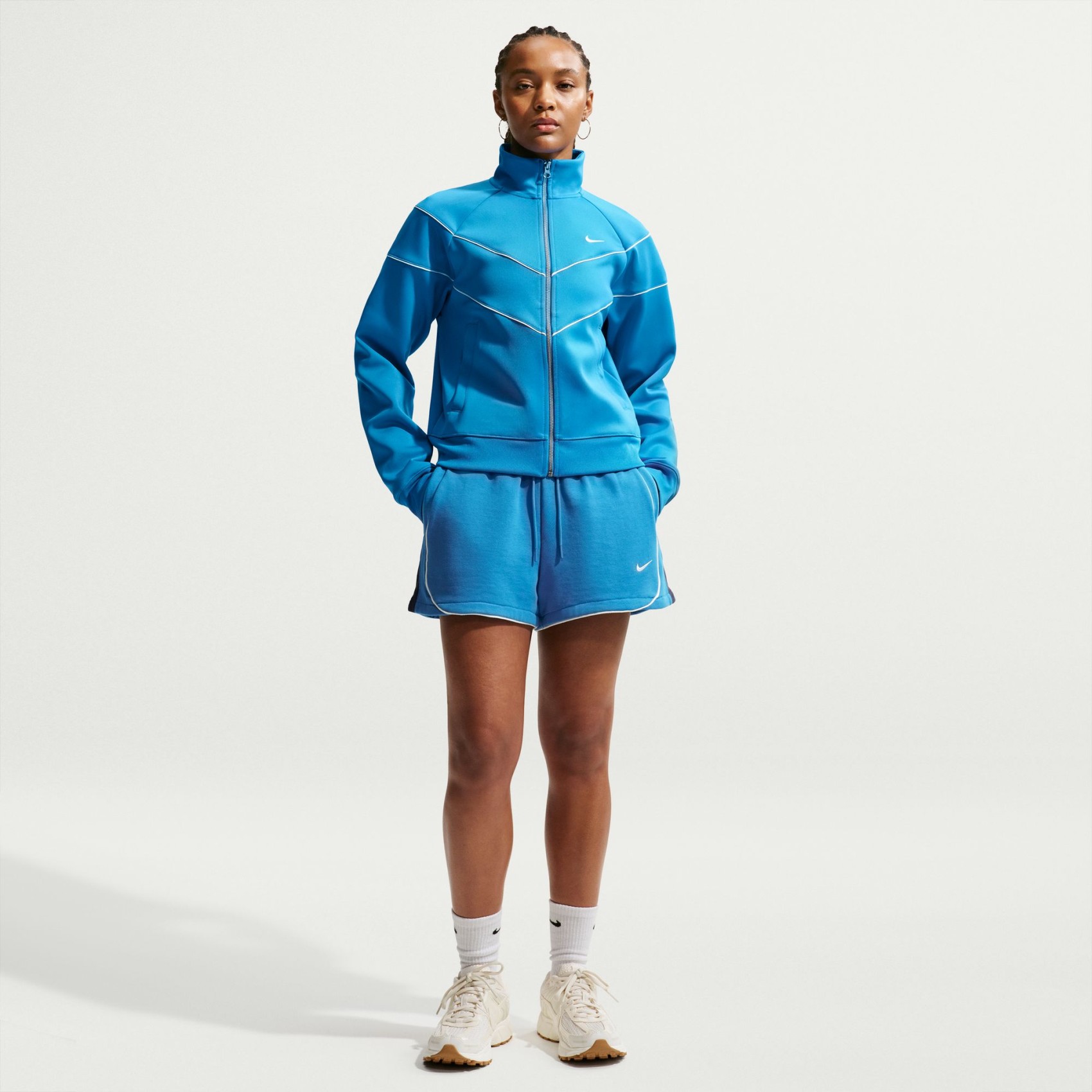 Street Gx Mr 3" Fleece Short Kadın Mavi Şort
