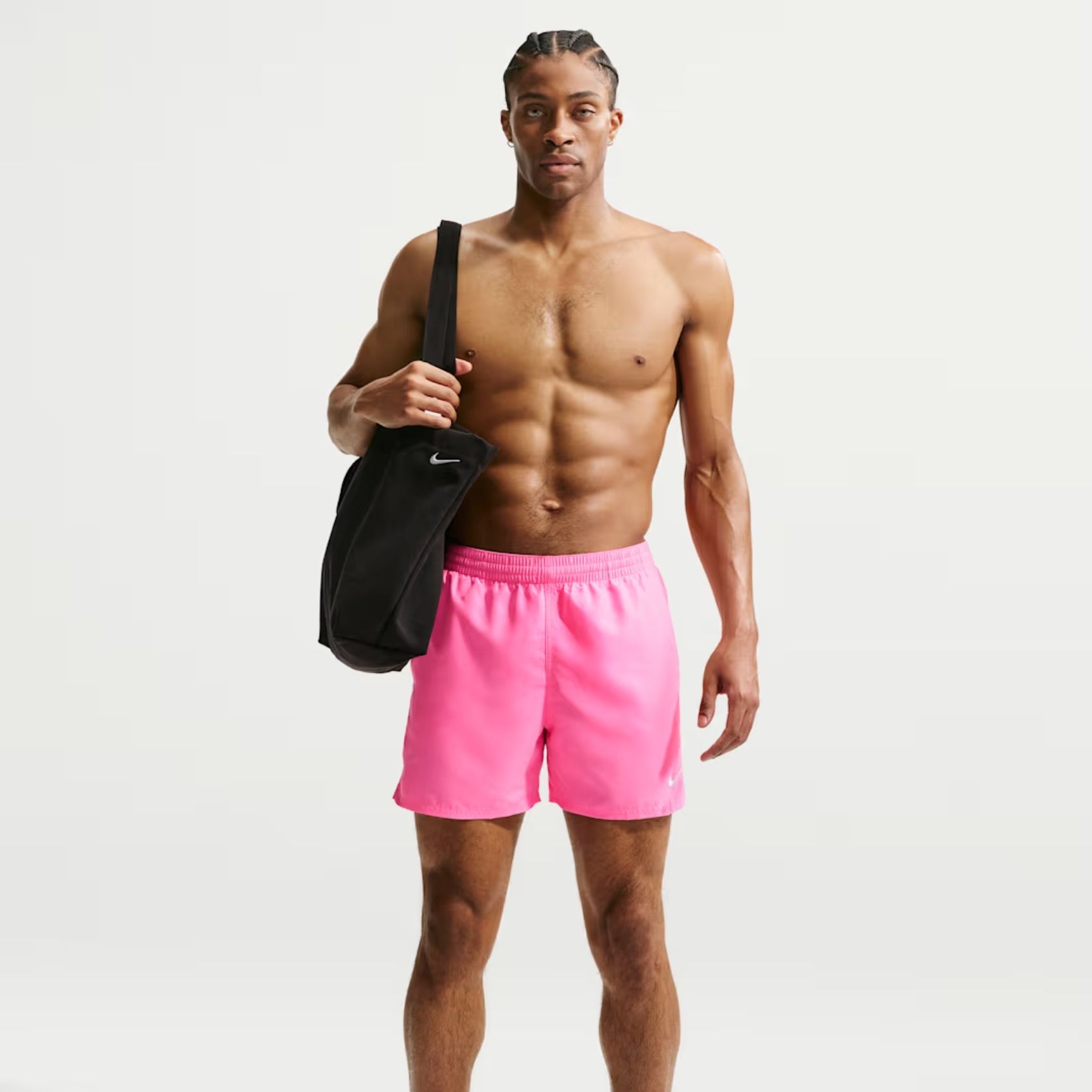 Nike Swim Breaker Essential 5" Volley Short Erkek Pembe Mayo