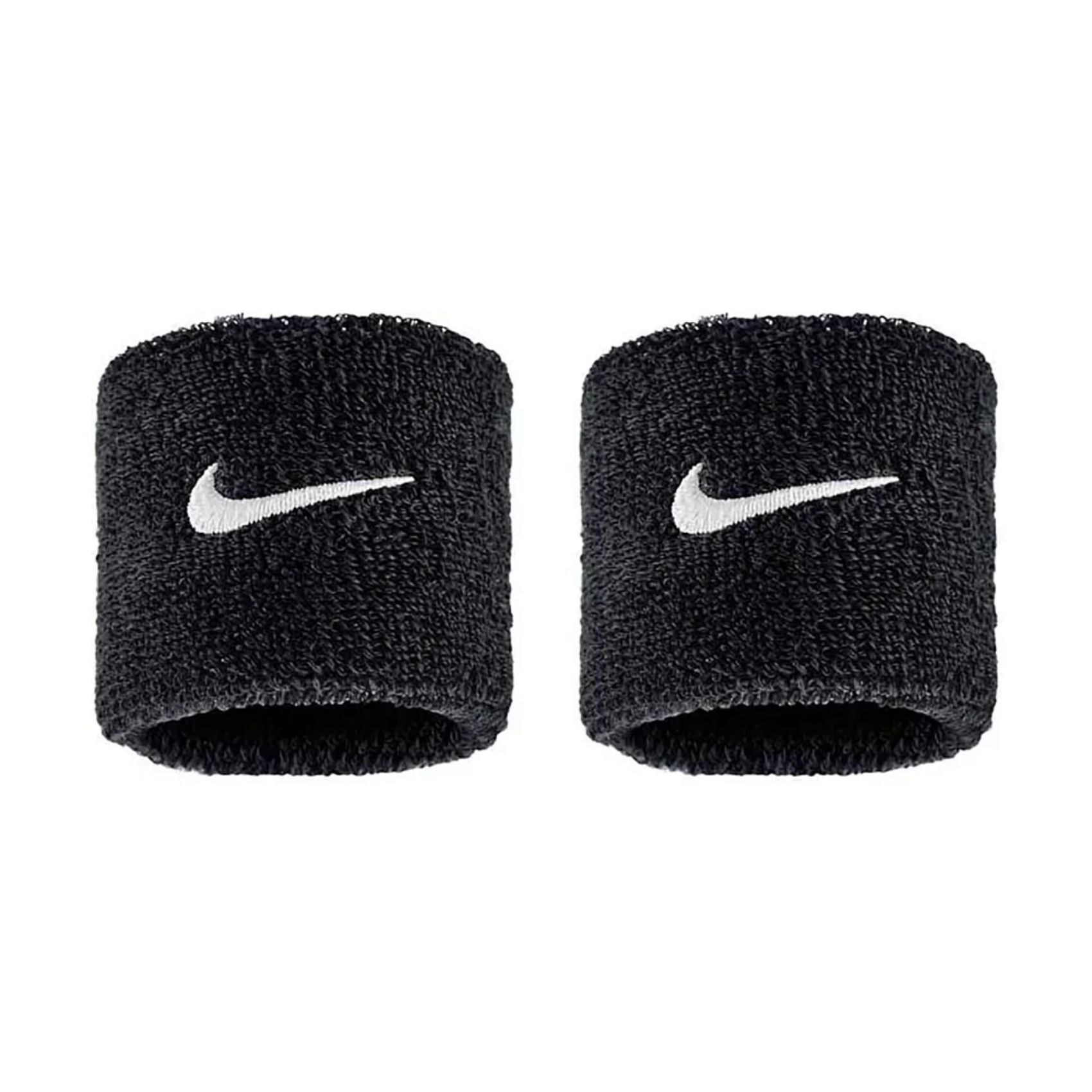 Swoosh Classic Wristbands 2 Pack Os Siyah Bileklik