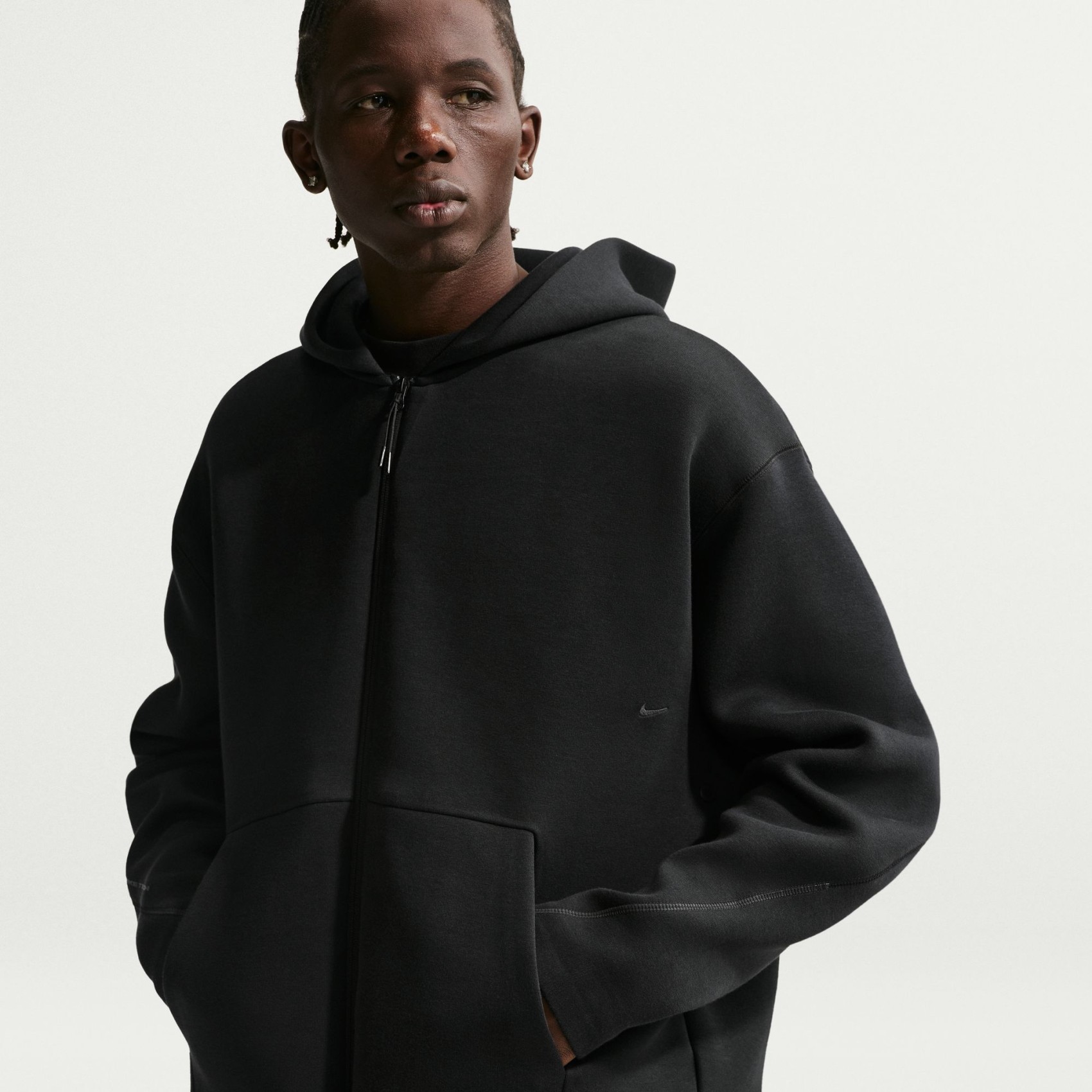 Tech Fleece Ergo Fz Erkek Siyah Sweatshirt