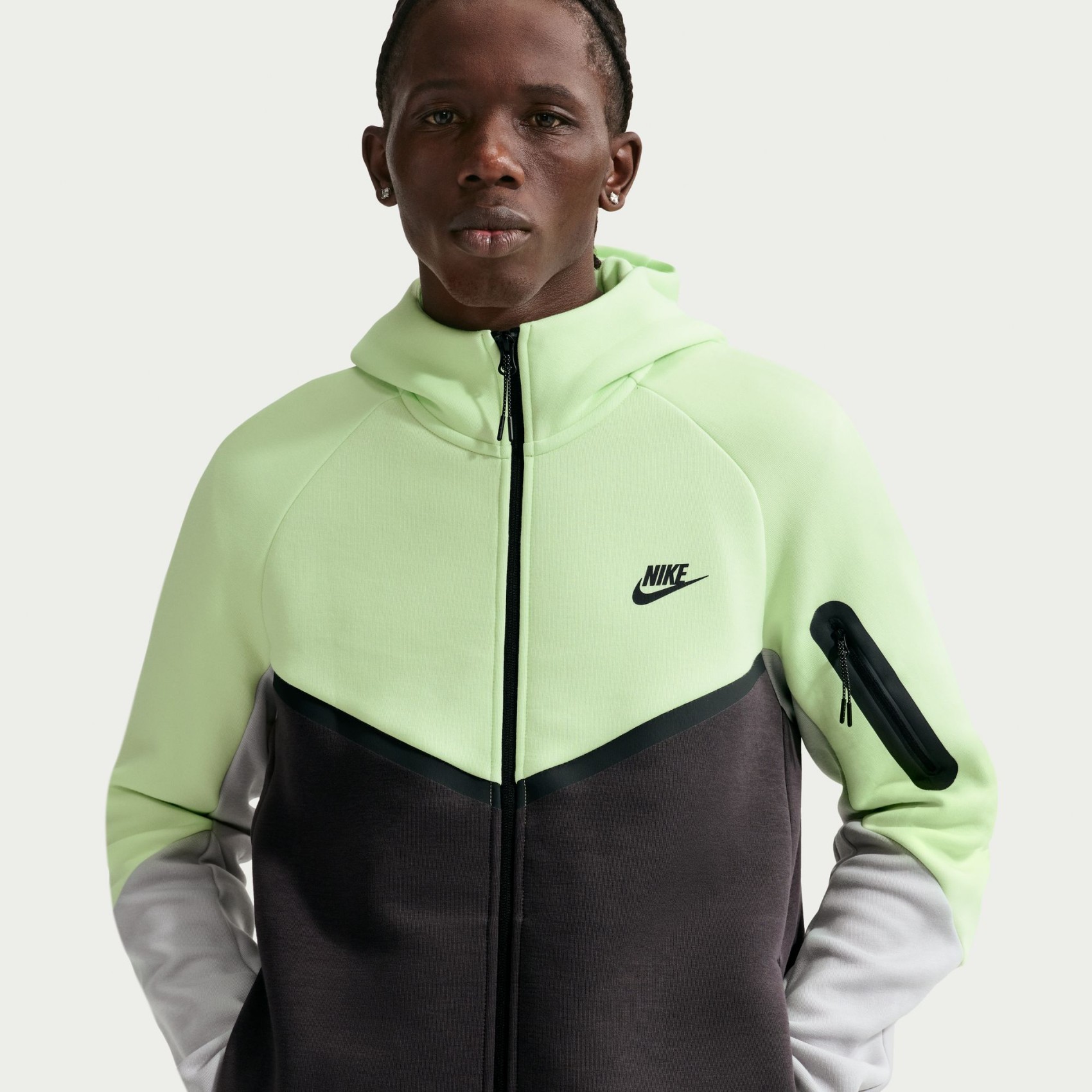 Tech Fleece Fz Windrunner Hoodie Erkek Sweatshirt