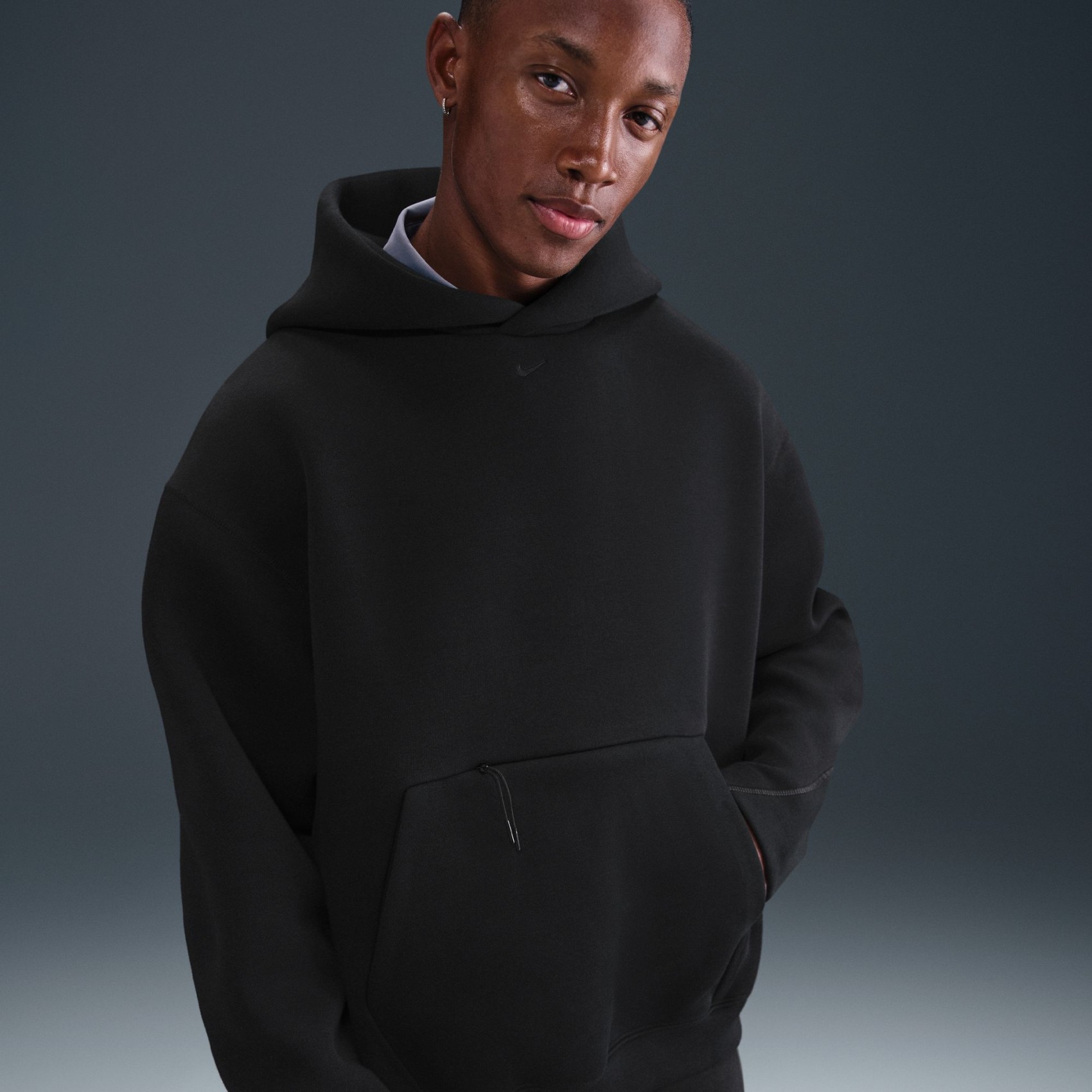 Tech Fleece Hoodie Erkek Siyah Sweatshirt