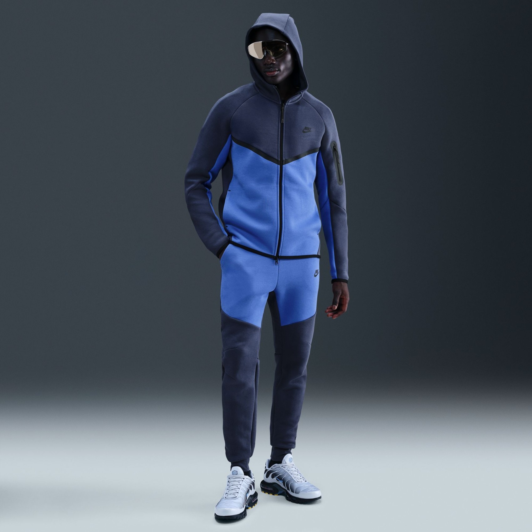 Tech Fleece Jogger Erkek Mavi Eşofman Altı