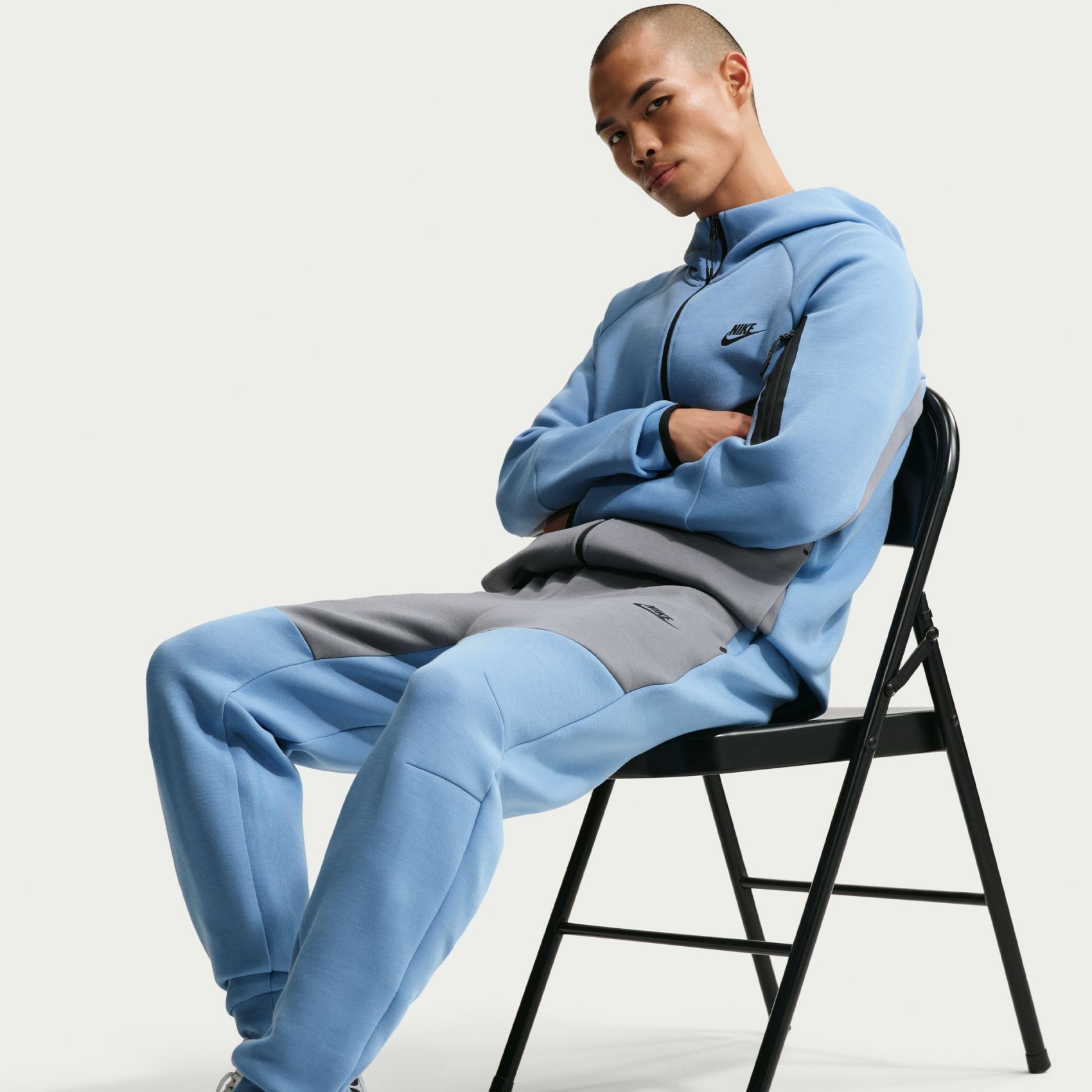 Tech Fleece Jogger Erkek Mavi Eşofman Altı