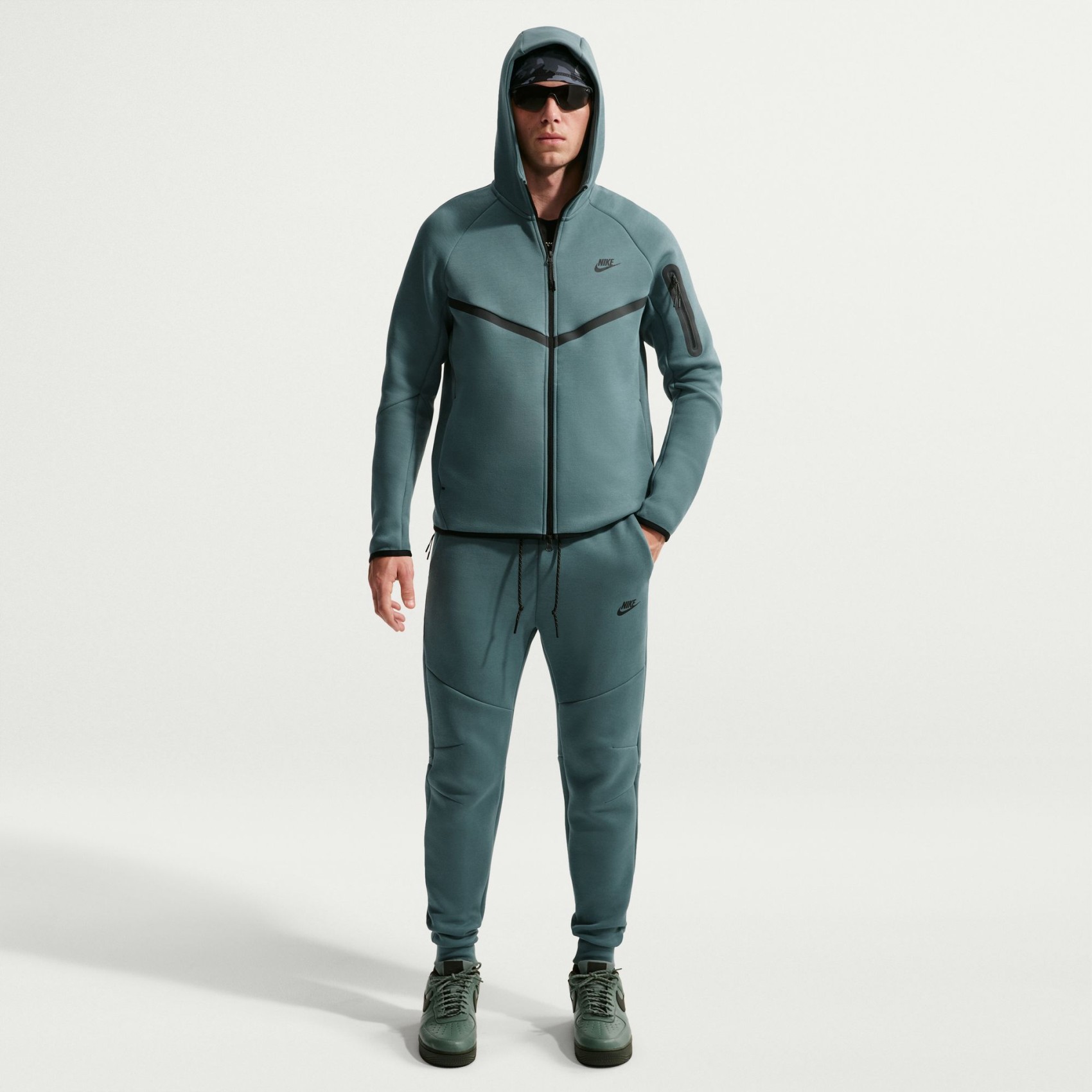 Tech Fleece Jogger Erkek Yeşil Eşofman Altı